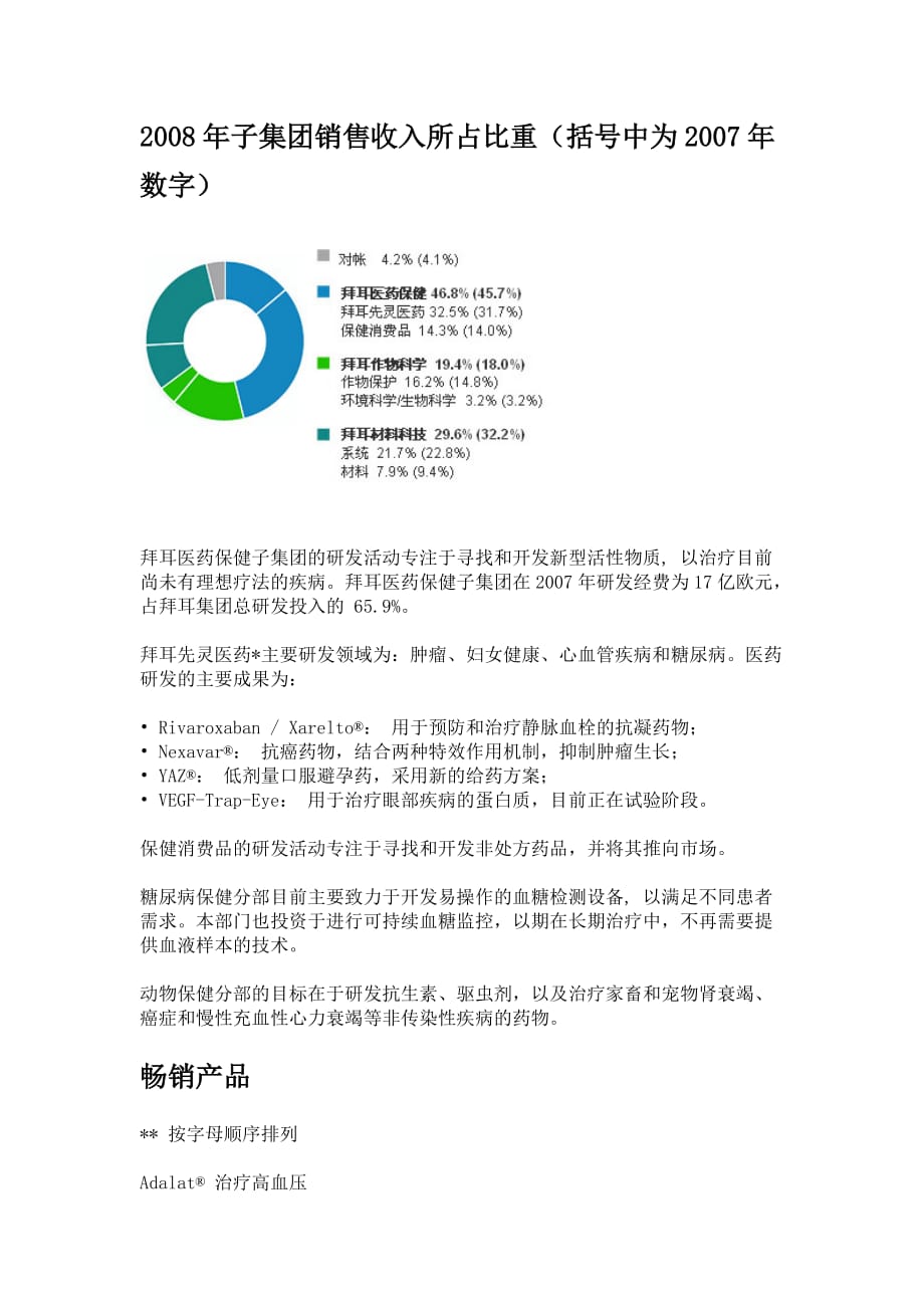 (医疗保健)拜耳医药保健精品_第3页