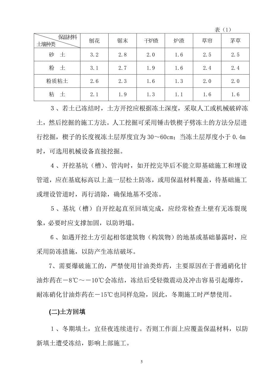 (城乡、园林规划)冬期施工措施精品_第5页