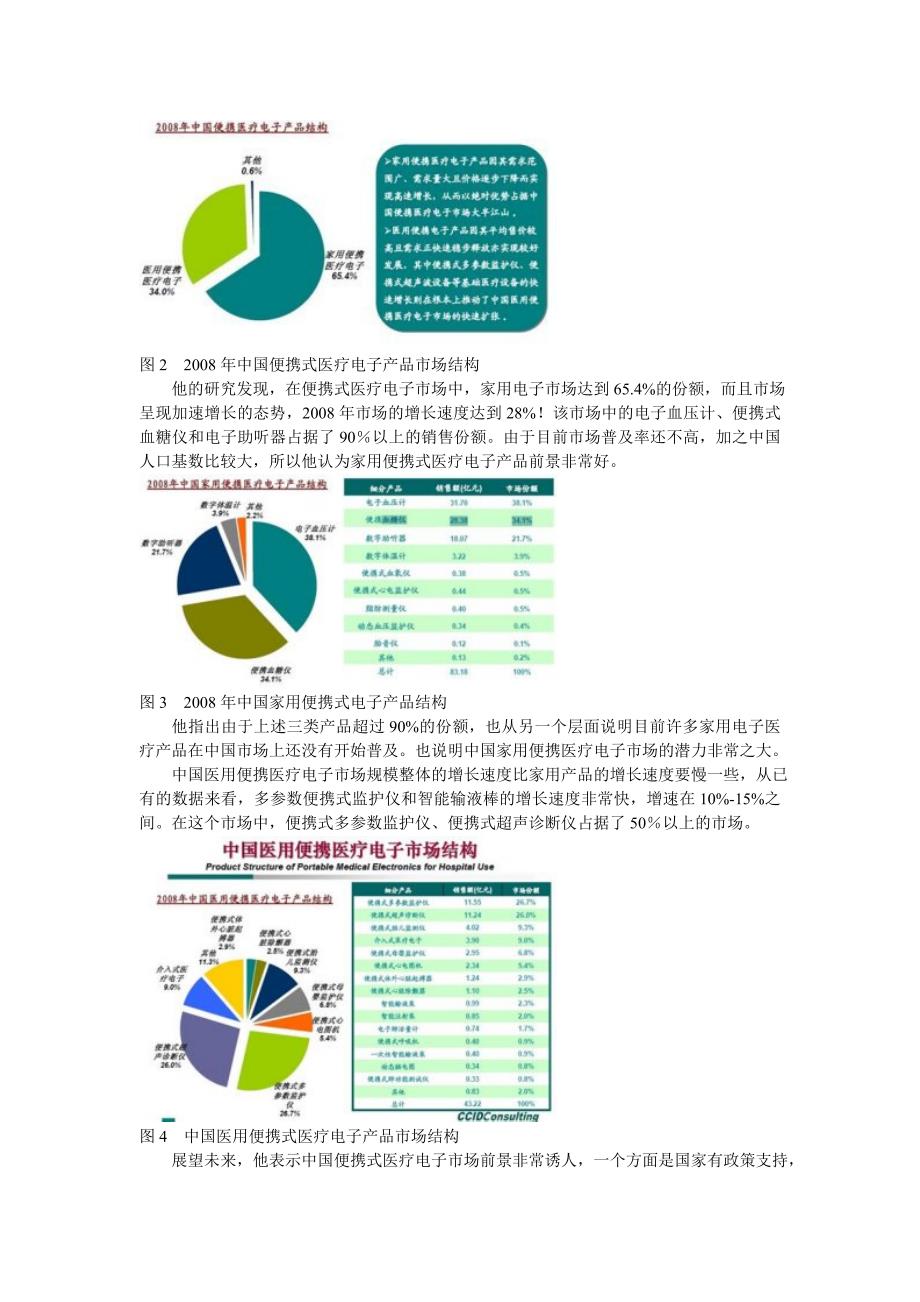 (电子行业企业管理)中国便携式医疗电子市场前景探讨精品_第2页