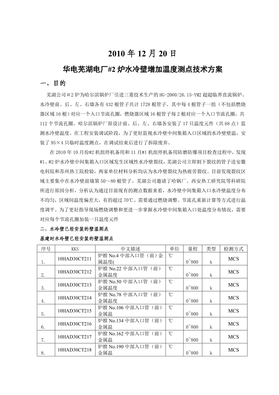 {生产管理知识}炉水冷壁增加温度测点技术方案研讨_第2页