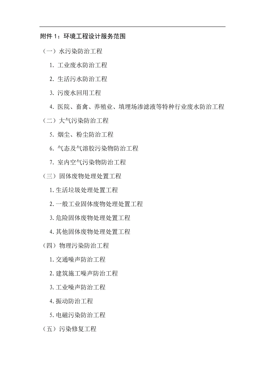 (工程标准法规)环境工程设计专项资质标准doc131)精品_第4页