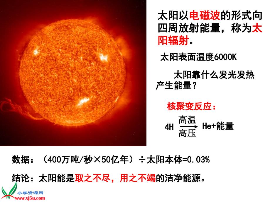 鄂教版小学科学六年级下册《太阳与地球物质变化》PPT课件_第2页