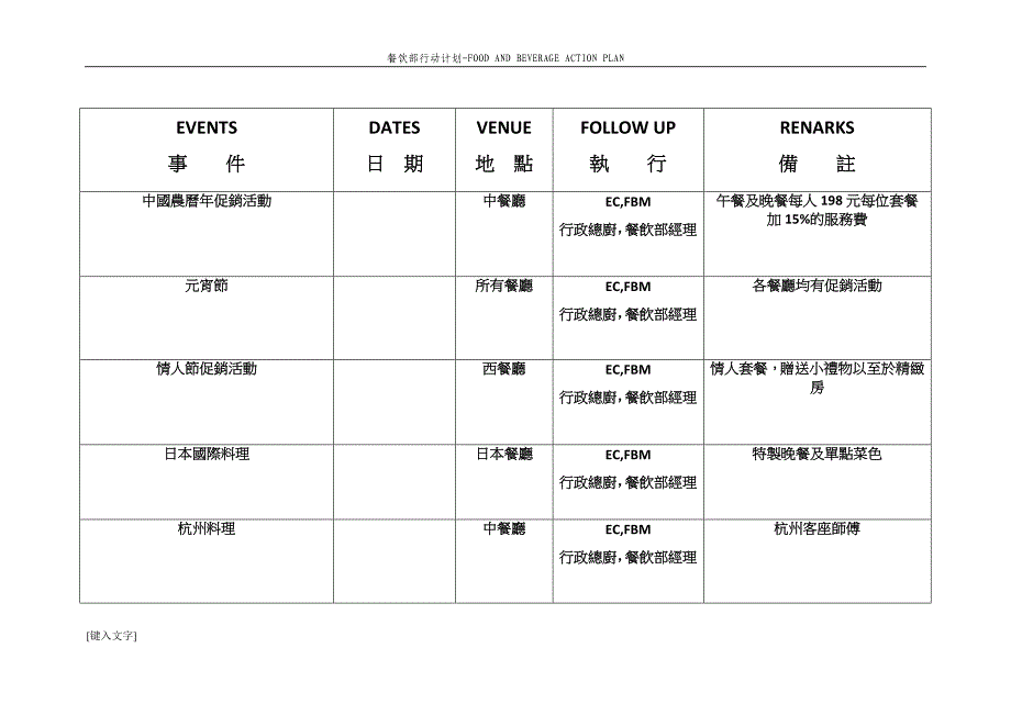 (餐饮管理)餐饮全年推广计划精品_第3页