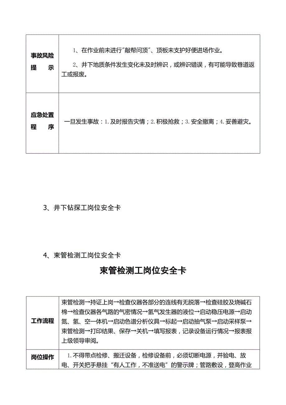 (冶金行业)山煤集团左权鑫顺煤业各工种岗位安全风险辨识卡精品_第3页