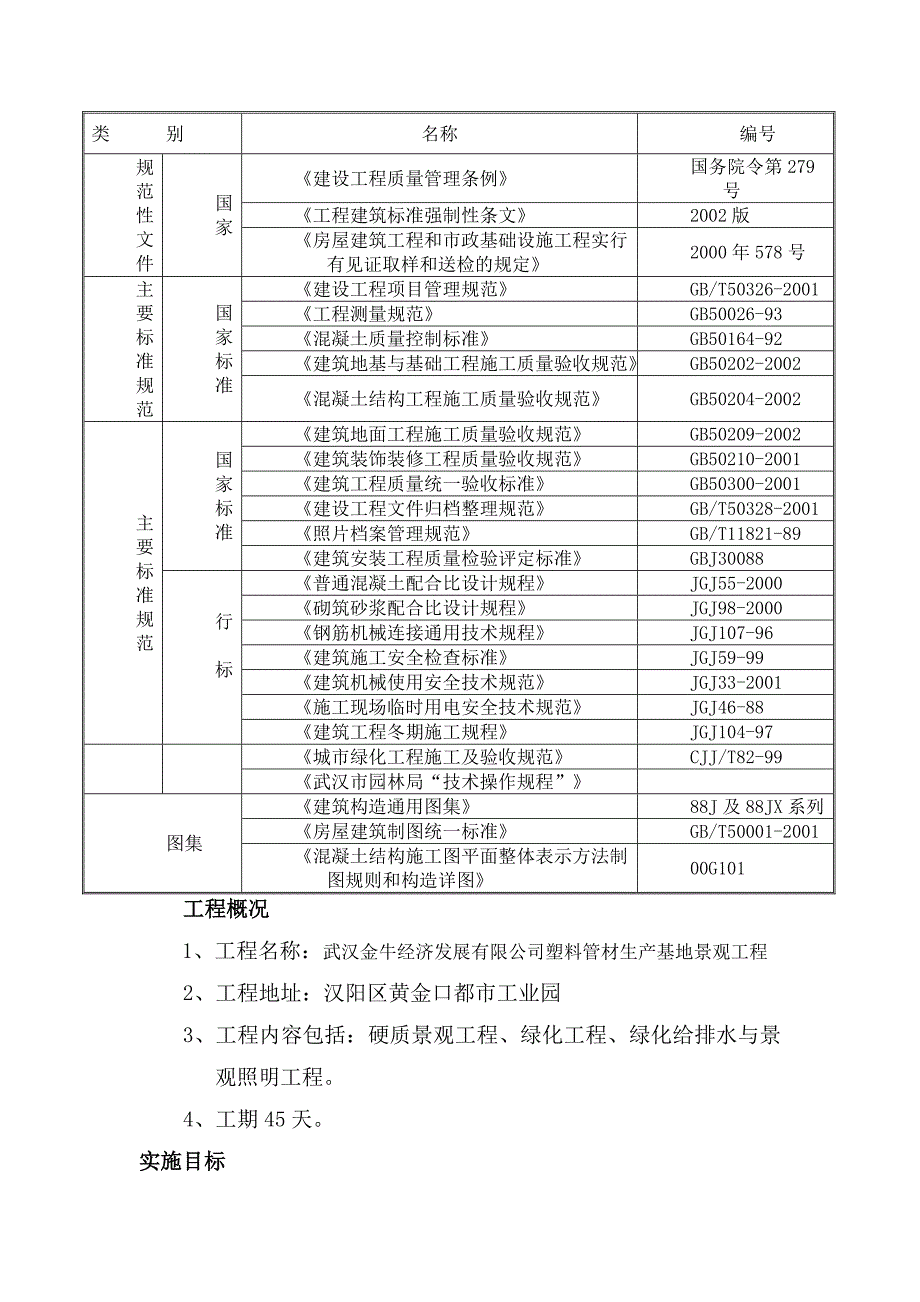 {生产管理知识}金牛管业景观工程技术标_第3页