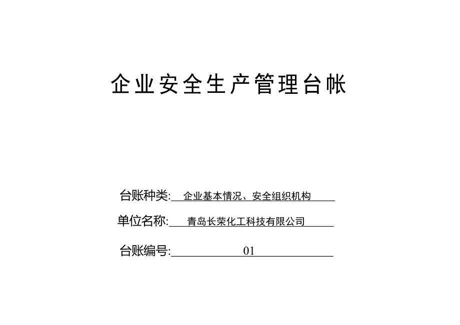 {安全生产管理}企业安全生产台帐加加_第2页