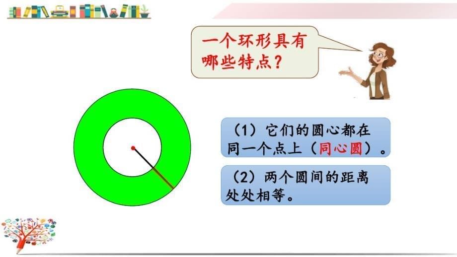 人教版六年级数学上册《5.3.2圆环的面 积》课件_第5页