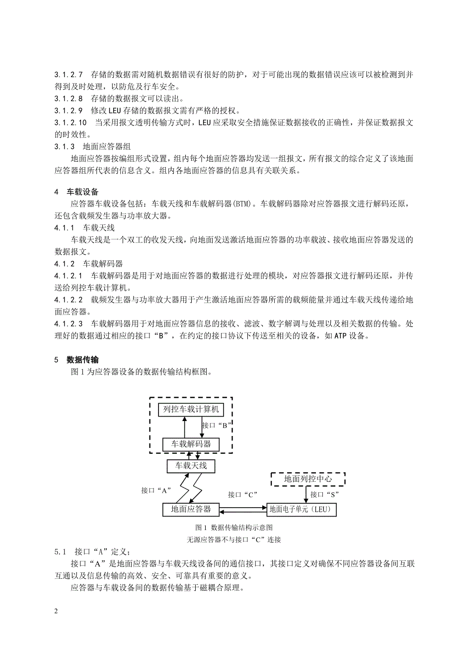 {技术规范标准}应答器设备技术规范征求意见稿_第4页