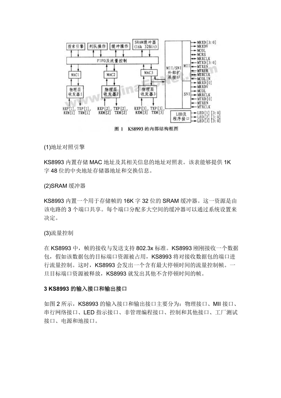 KS8993型高性能交换电路与应用精品_第2页