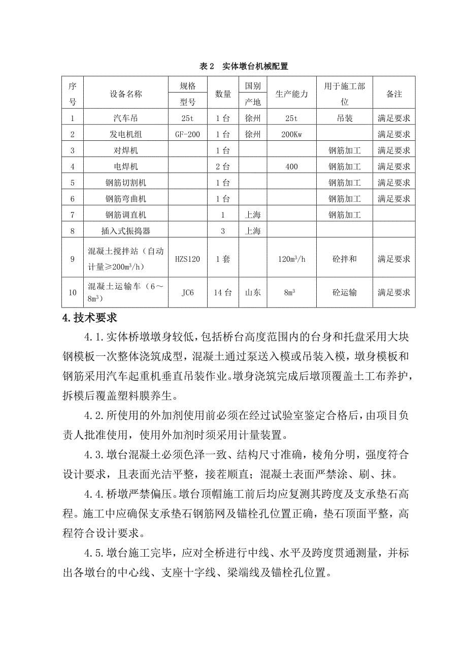 {生产工艺技术}实体墩身施工工艺工法介绍_第5页