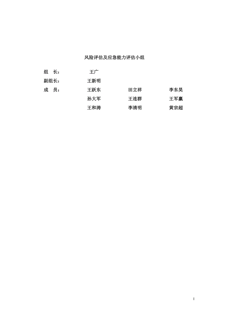 (冶金行业)金矿公司风险评估和应急能力评估报告精品_第2页