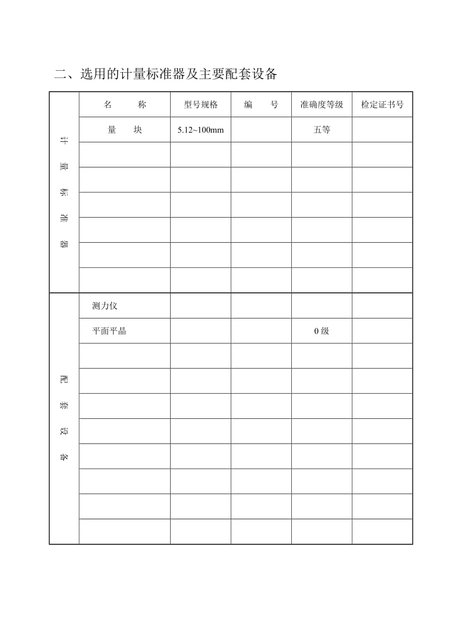 {技术规范标准}检定测微量具标准器组建标技术报告_第3页