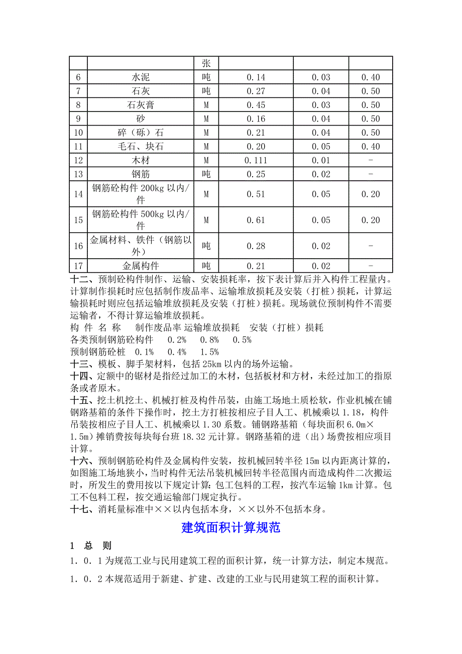 (城乡、园林规划)湖南06建筑工程定额精品_第2页