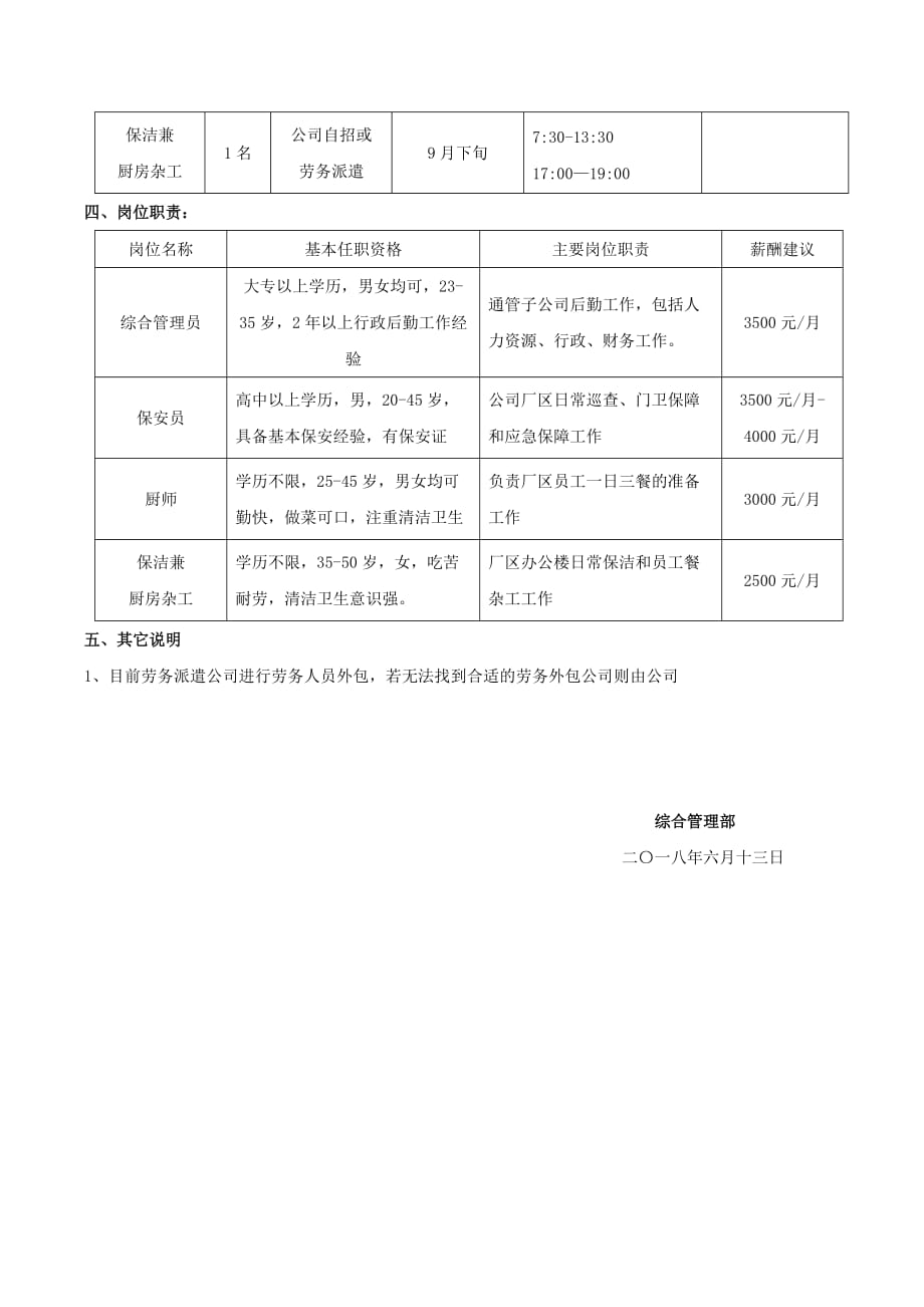 后勤人员配置方案.doc_第2页