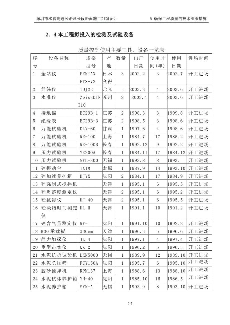 (工程质量)第五章确保工程质量的技术组织措施精品_第5页