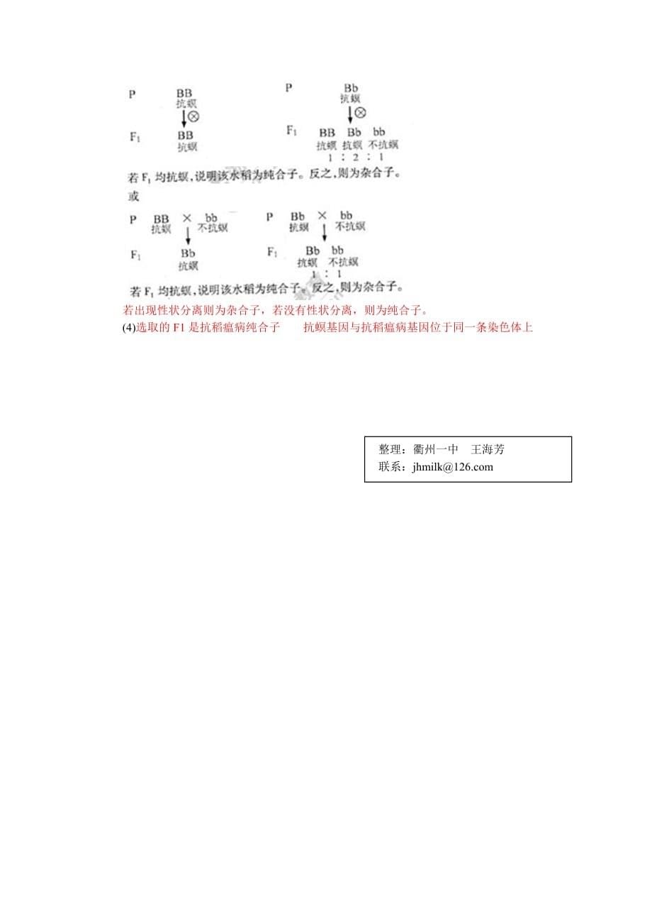 (生物科技)某某某浙江理综生物部分word版及解析生物教研网精品_第5页