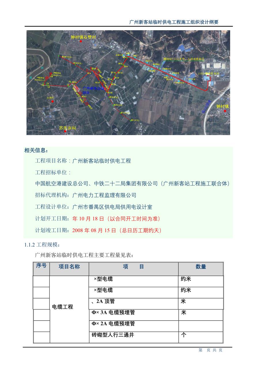 (工程设计)站10kv临时供电工程施工组织设计方案纲要精品_第4页