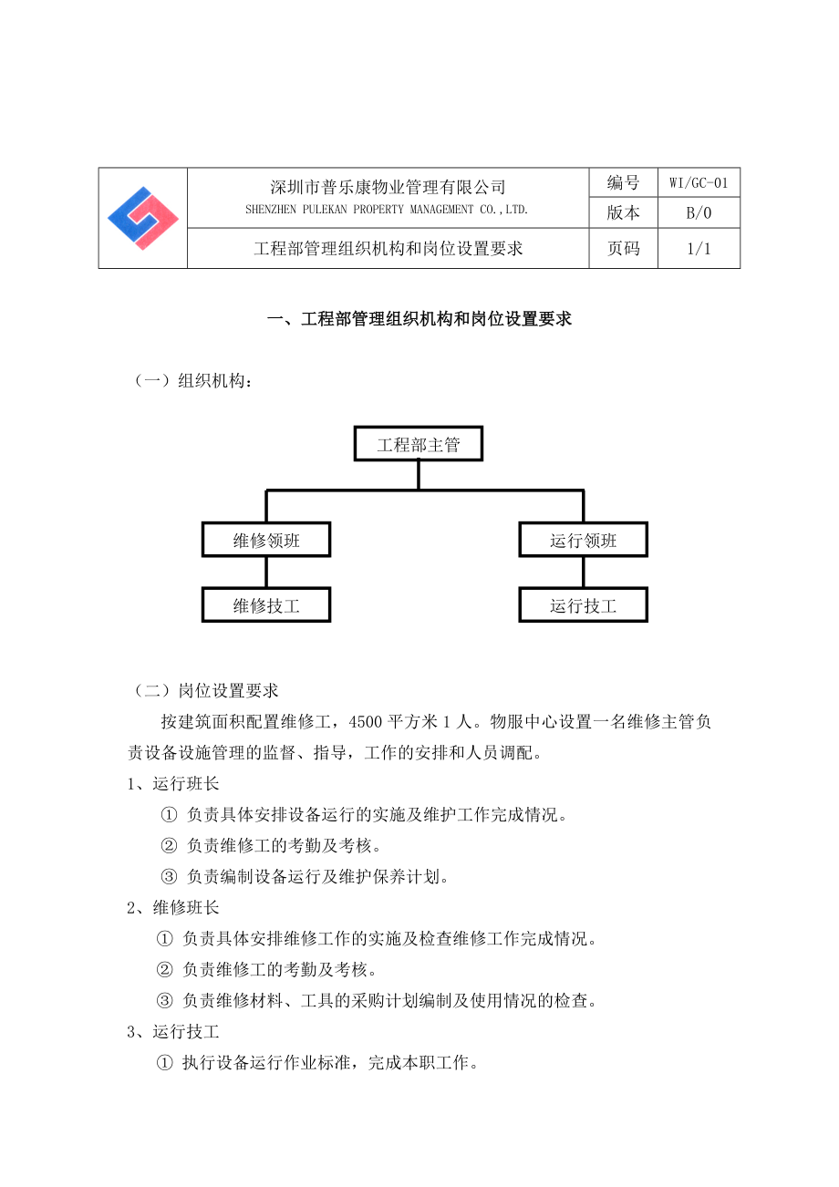 (物业管理)某物业公司工程部物业综合管理精品_第2页