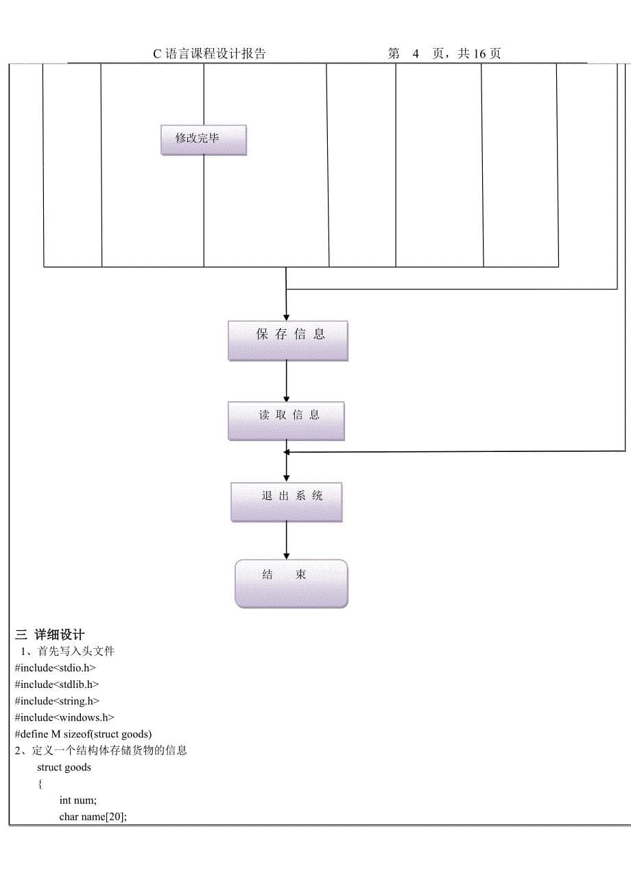 {仓库规范管理}语言仓库货物管理系统_第5页