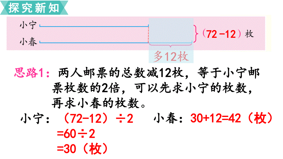 四年级下册数学课件第1课时 画线段图解决问题 苏教版_第4页