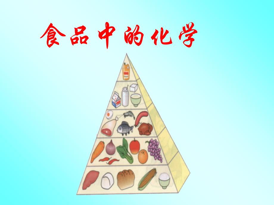 食品中的化学PPT课件_第1页