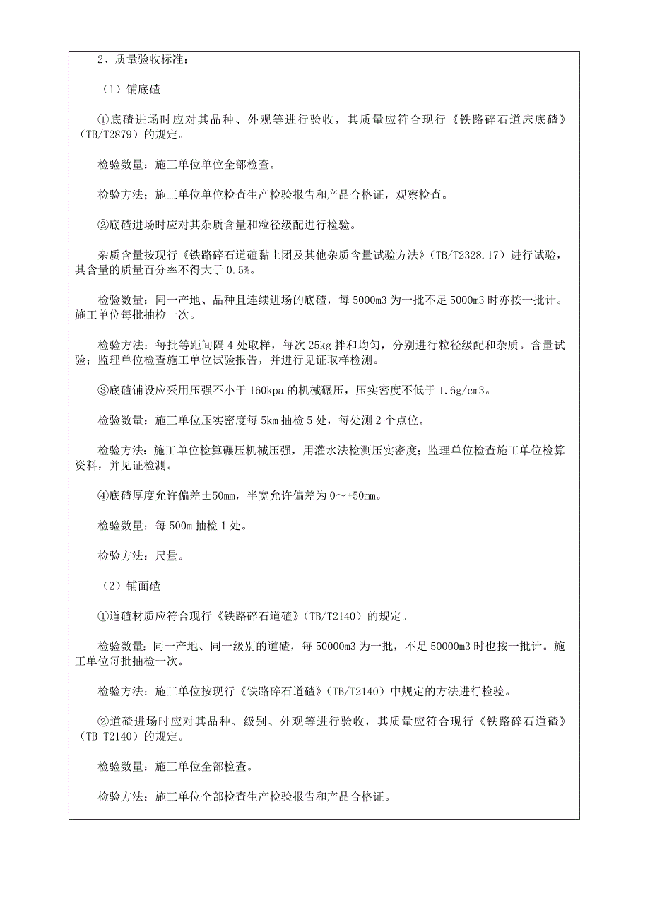 {生产管理知识}技术交底书试车线碎石道床施工_第3页