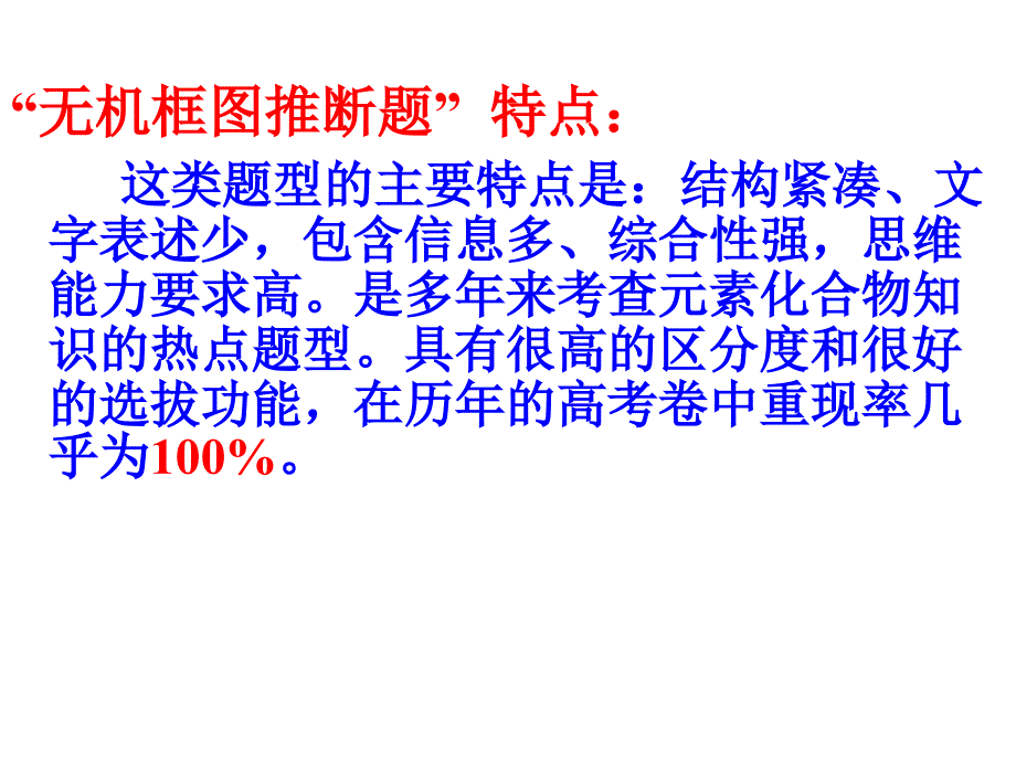 高一化学无机框图推断题课件_第2页