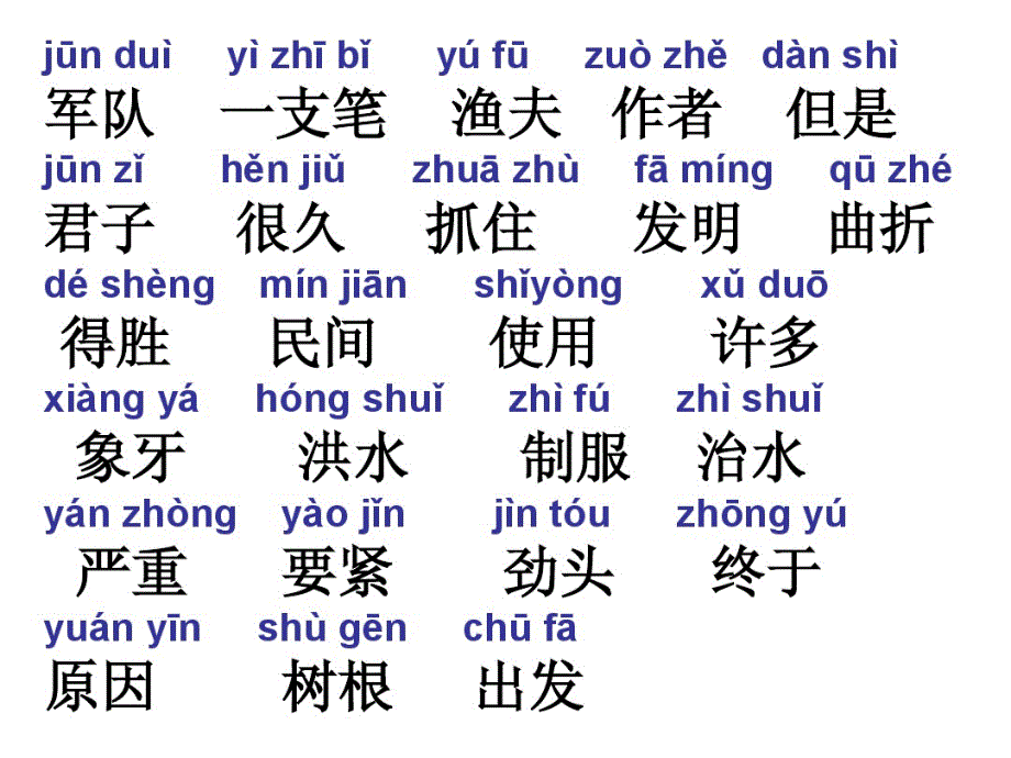 上海语文一年级下册第六单元词语.pdf_第2页