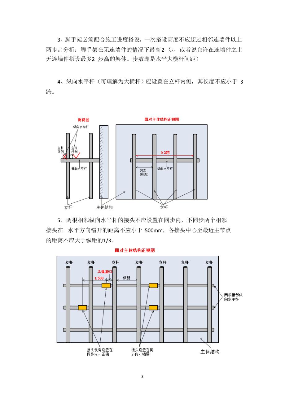 （2020年整理）脚手架搭设图文讲解.doc_第3页