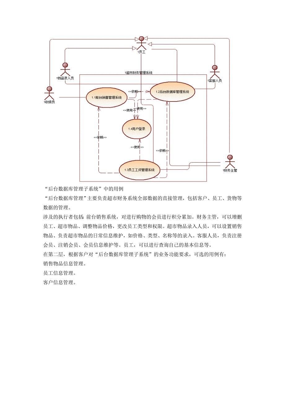 {财务管理财务分析}超市财务管理系统的分析和设计_第5页