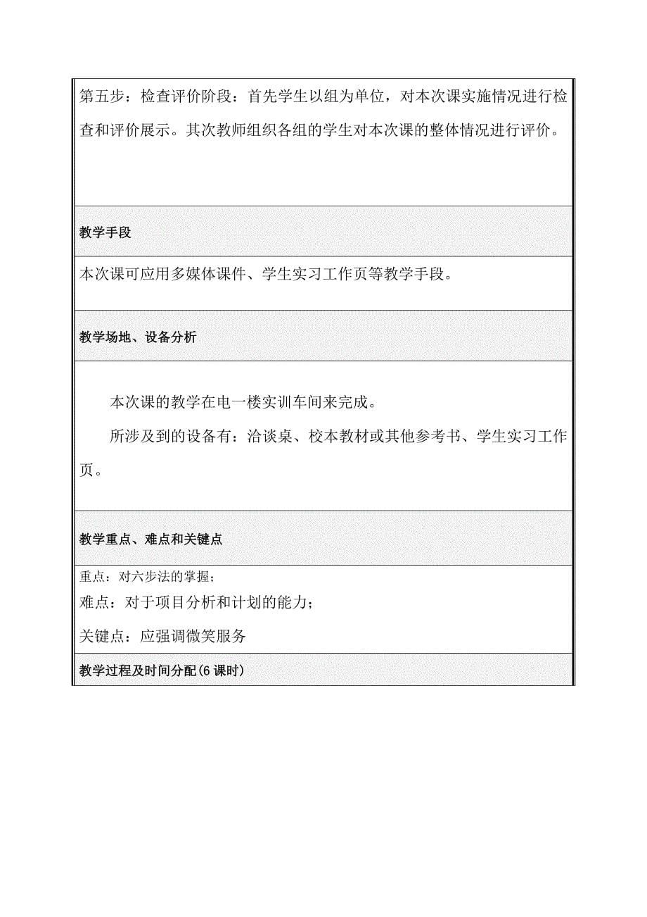 (金融保险)汽车营销与保险实训指导书精品_第5页