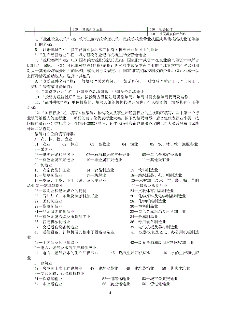 {财务管理税务规划}税务登记表_第4页