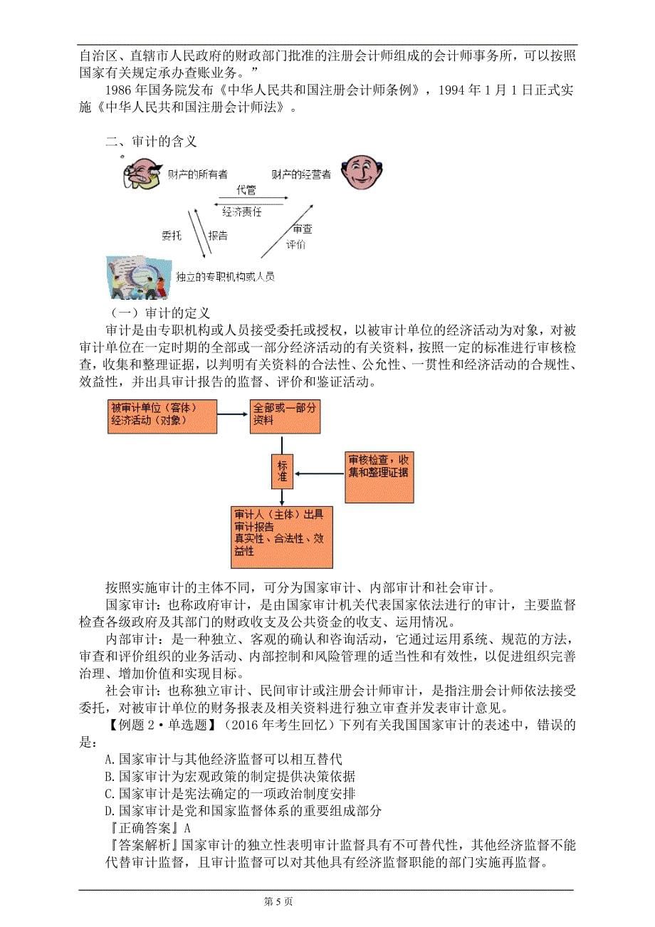 {财务管理内部审计}审计理论与实务培训资料_第5页