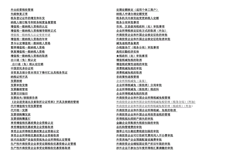 {财务管理税务规划}税务管理之外出经营税收管理_第1页