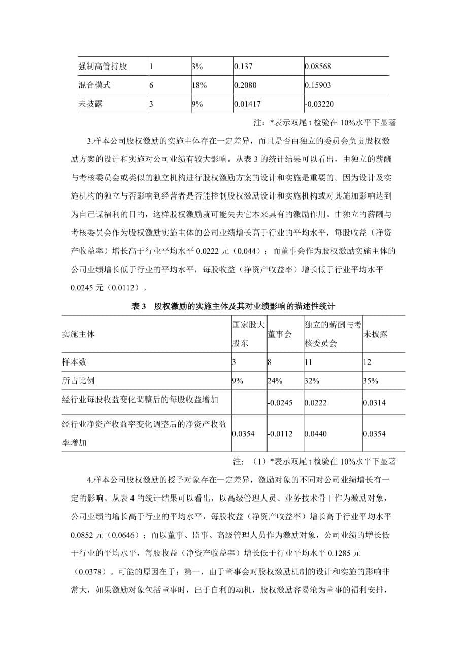 {财务管理股权管理}某公司股权激励机制的特征_第5页