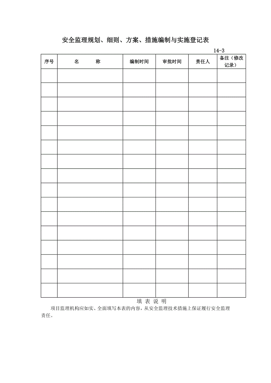 {安全管理套表}监理安全讲义表_第3页