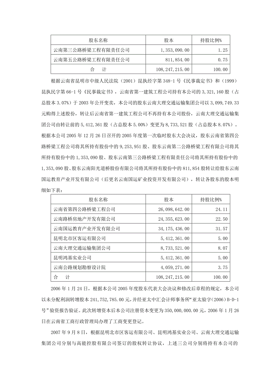 {财务管理财务报表}某路桥公司合并财务报表附注_第2页