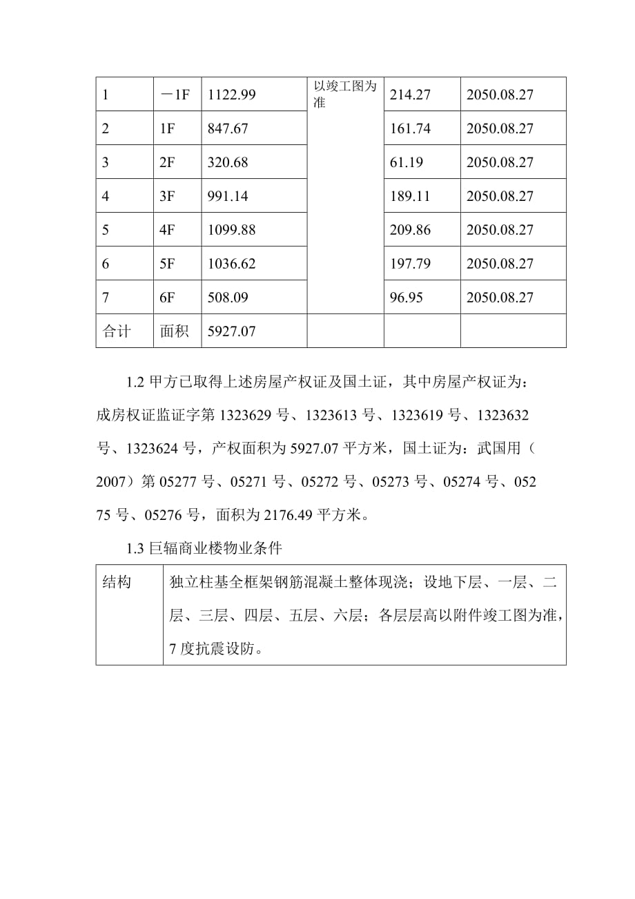 {贸易合同}房屋买卖合同基础协议_第2页