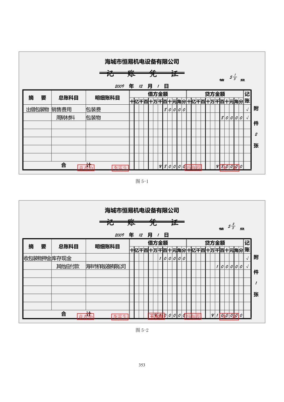 {财务管理财务会计}中级财务会计及实训管理知识讲义凭证参考._第4页