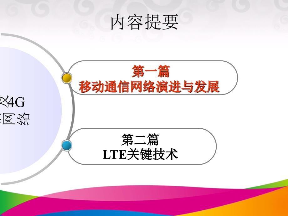 移动通信网络演进及LTE关键技术电子教案_第2页