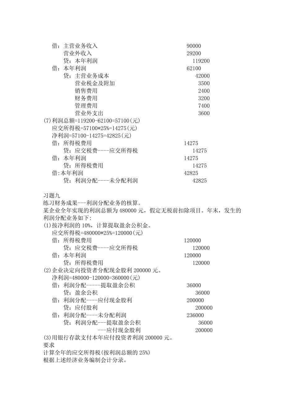 {财务管理财务表格}小企业会计科目表某做账用._第5页