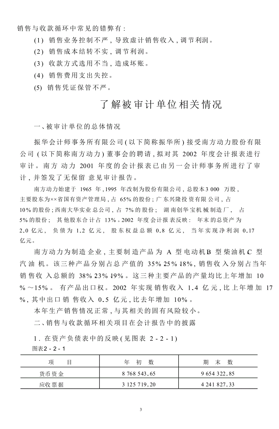 {财务管理收款付款}销售与收款循环审计案例._第3页