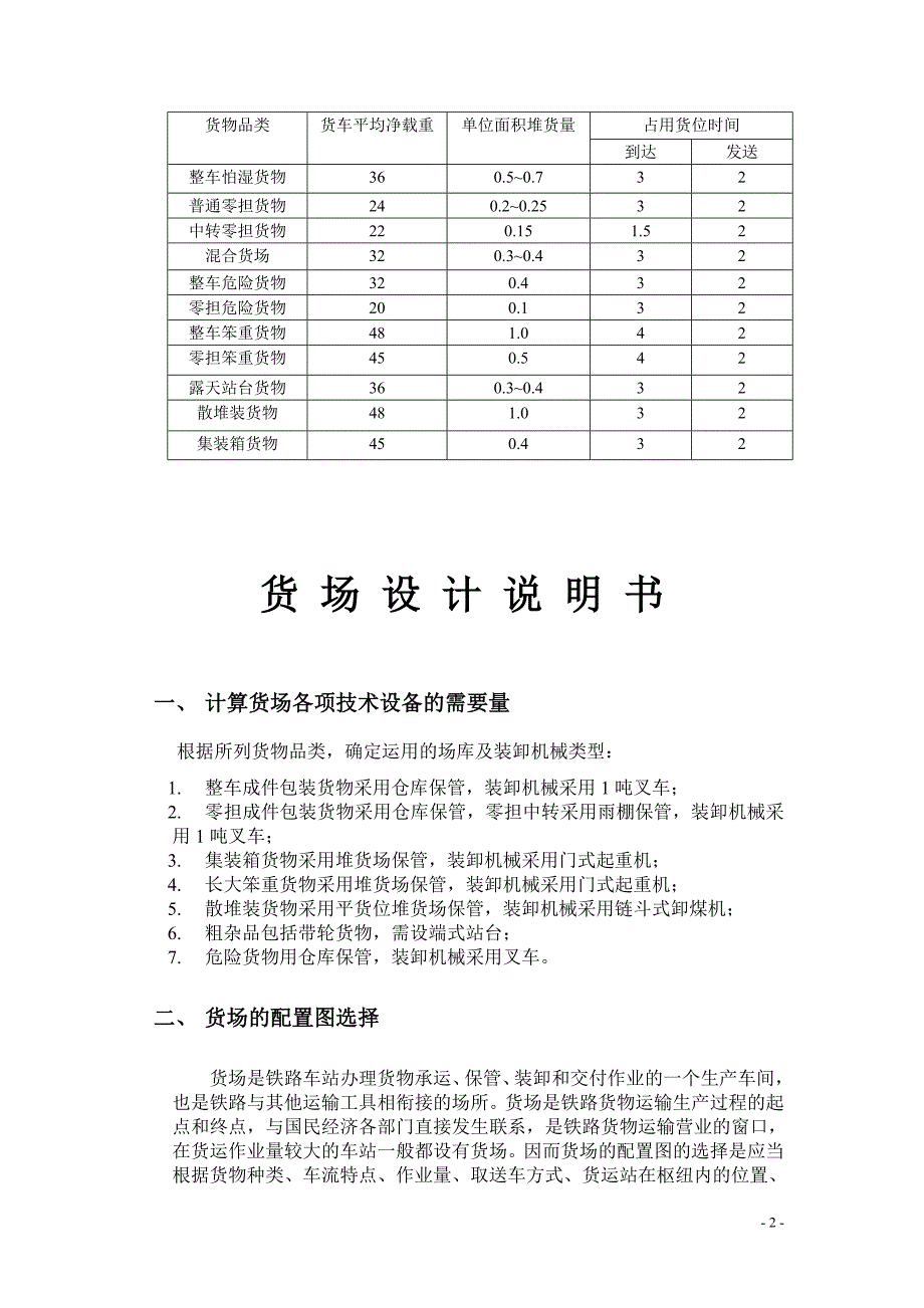 货 场 说 明 书_第2页