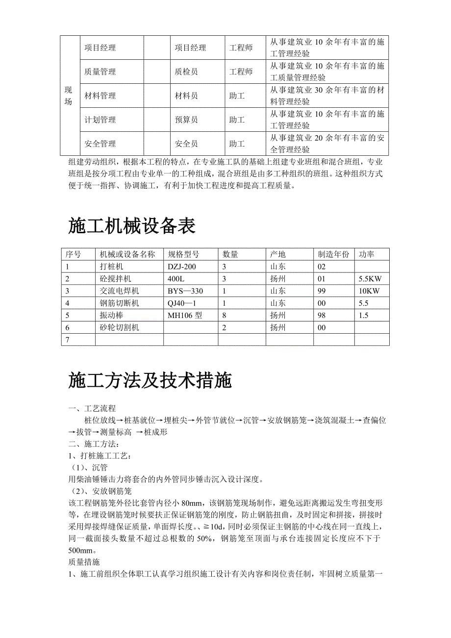 {营销方案}某基坑桩基支护喷浆降水方案设计_第5页