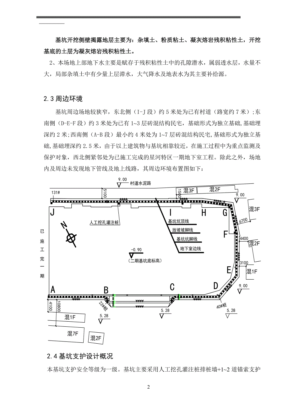 {营销方案}某某工程级基坑支护专业施工方案_第2页