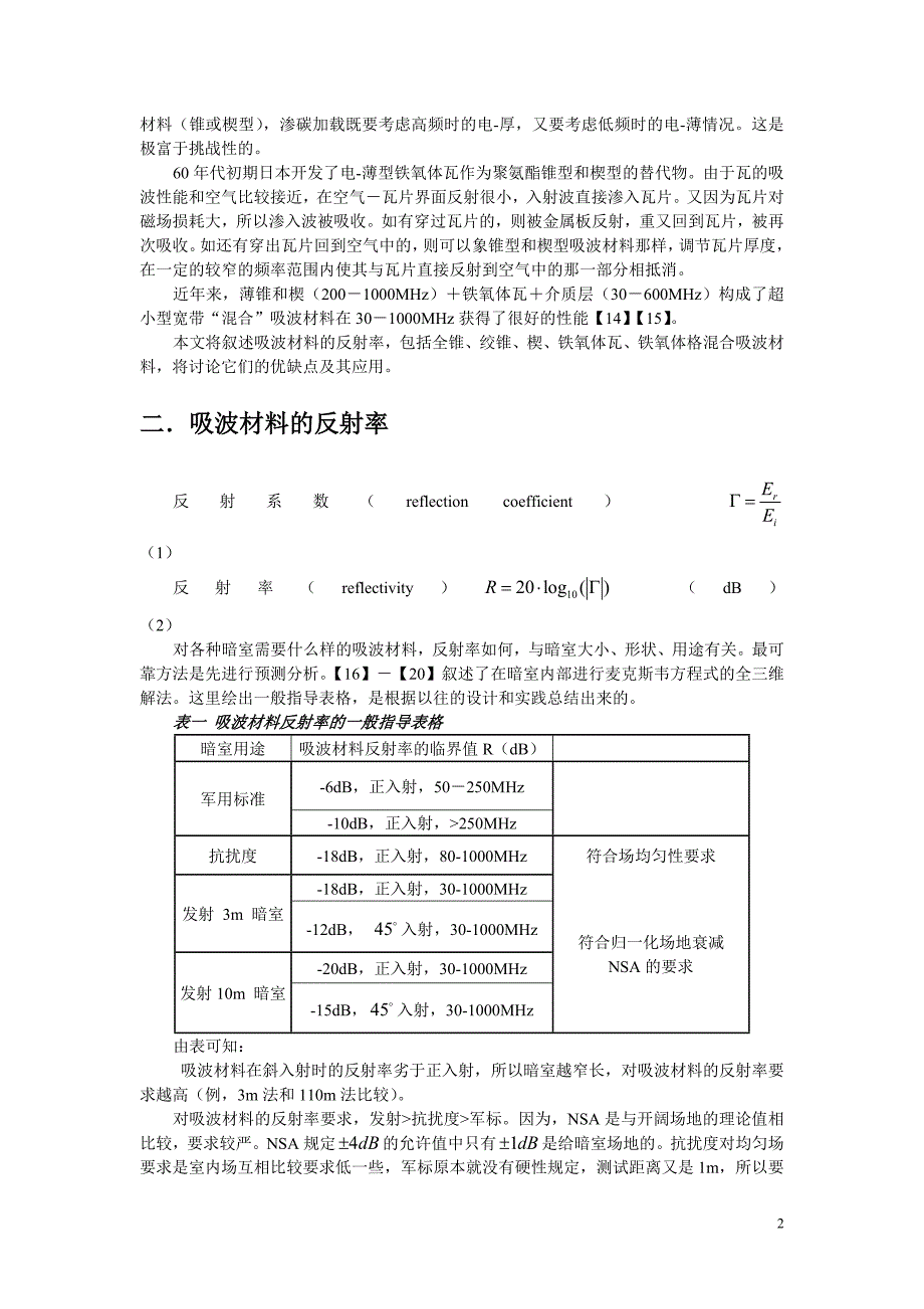 各种吸波材料的比较_第2页