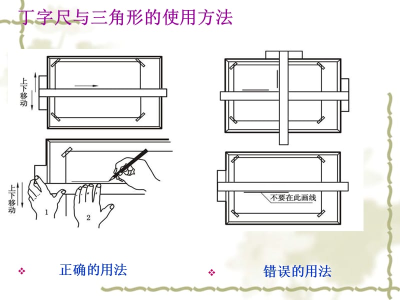 一章制图工具和仪器的使用方法讲解学习_第4页