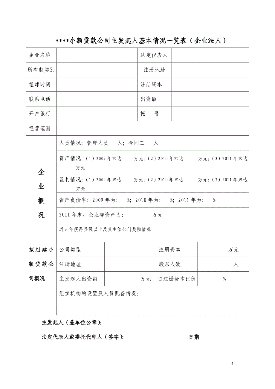 {财务管理财务知识}小额贷款公司申请讲义编制样本._第4页