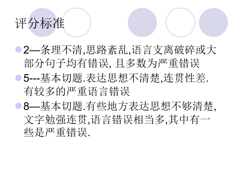 英语四级作文点评课件_第1页