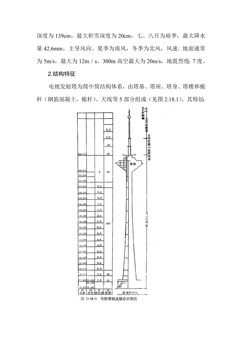 {广告传媒}某彩色电视发射塔施工组织设计概要_第4页